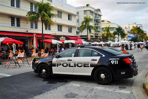 Miami beach police - Miami Beach police officers talk to a group of women that were dancing near TGI Friday’s off Ocean Drive during spring break on Friday, March 15, 2024, in Miami Beach, Fla. …
